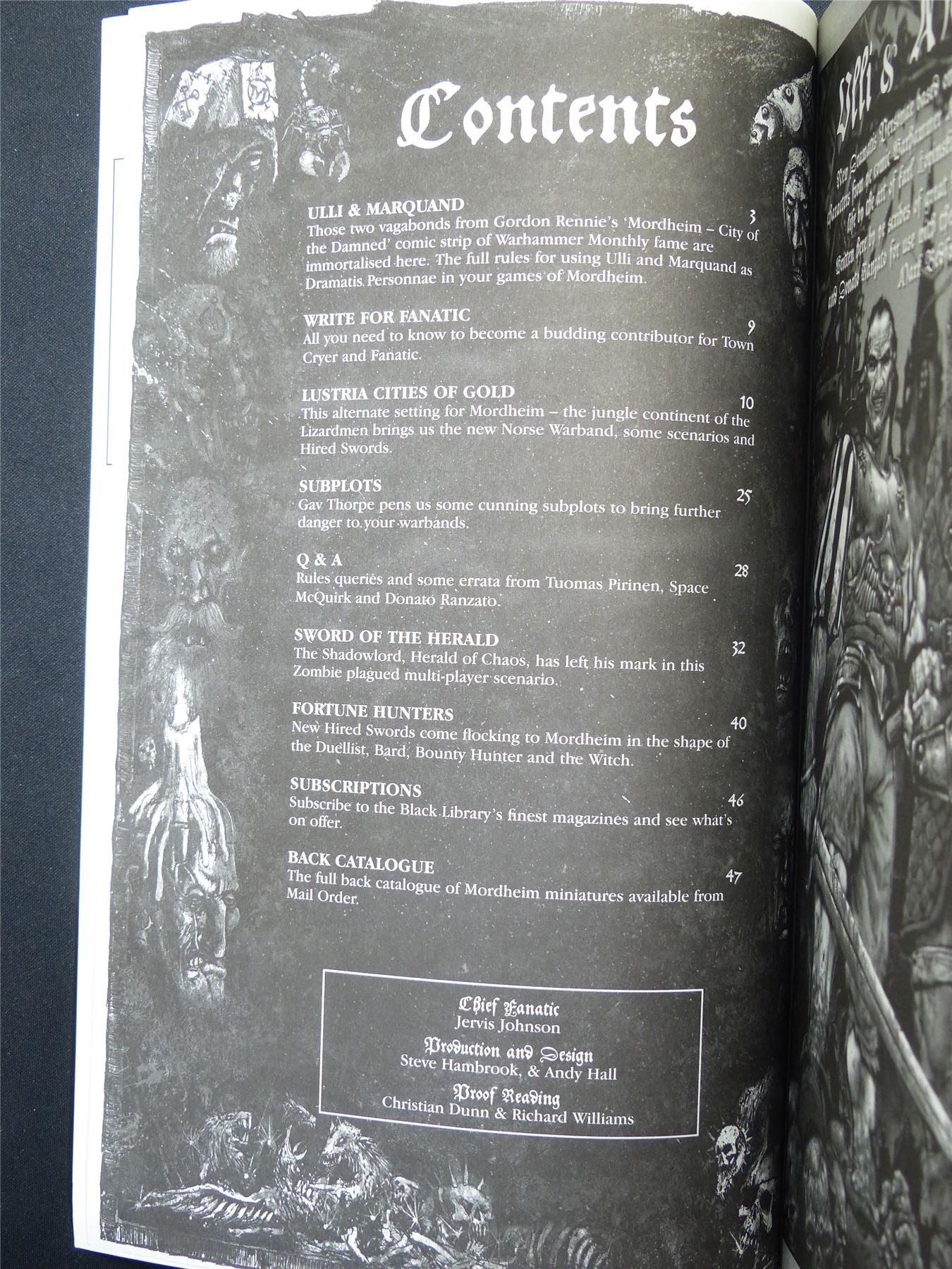 Mordheim: Town Cryer #13 Beware Outlaw Scum - Games Workshop Magazine #1N2