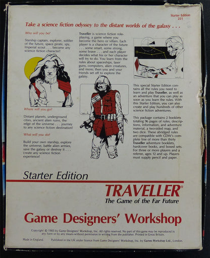 Traveller The Game of the Far Future: Starter Edition 251 OOP - Game Designers' Workshop #21Z
