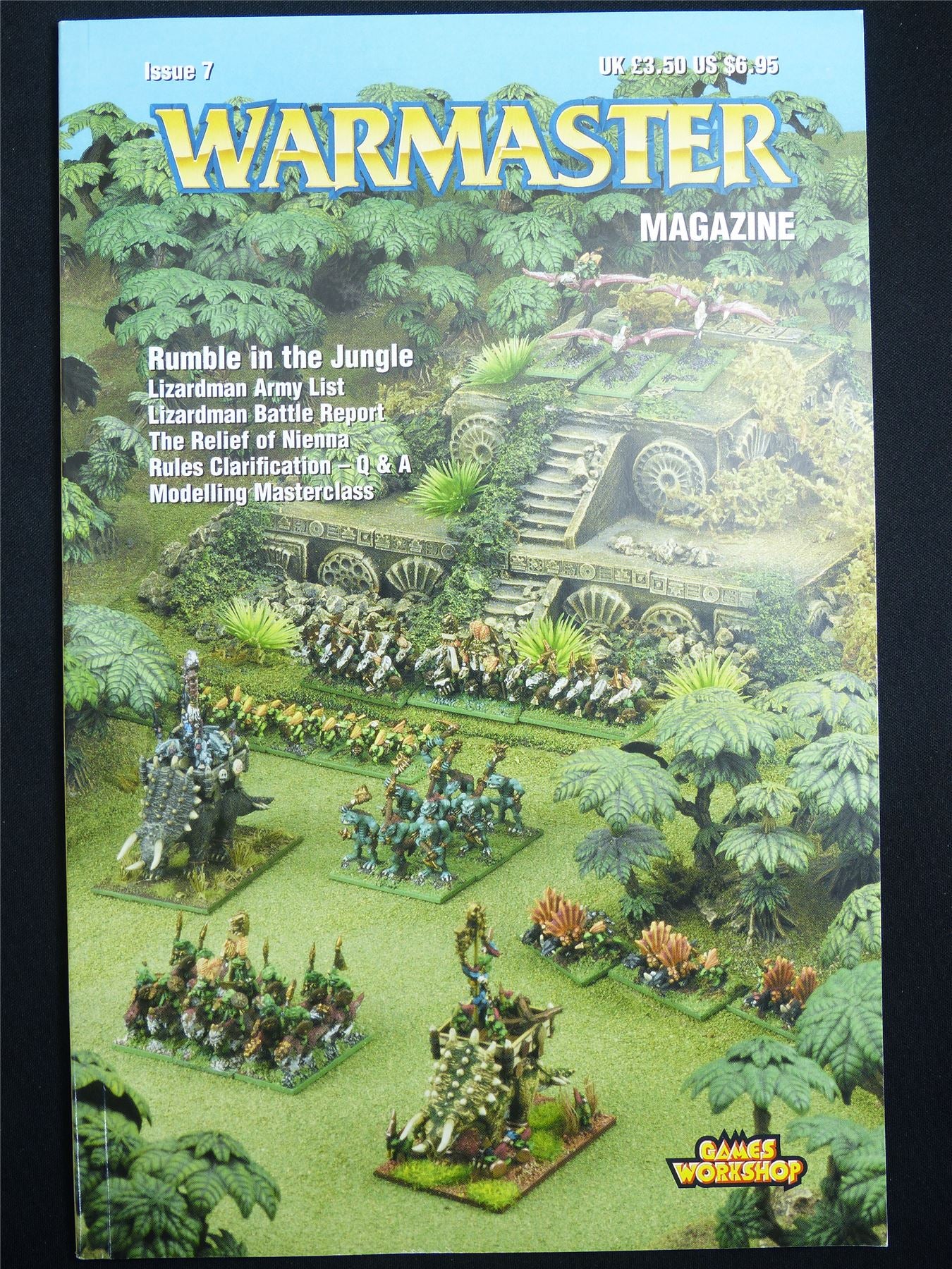 Warmaster #7 Rumble in the Jungle - Games Workshop Magazine #1NE