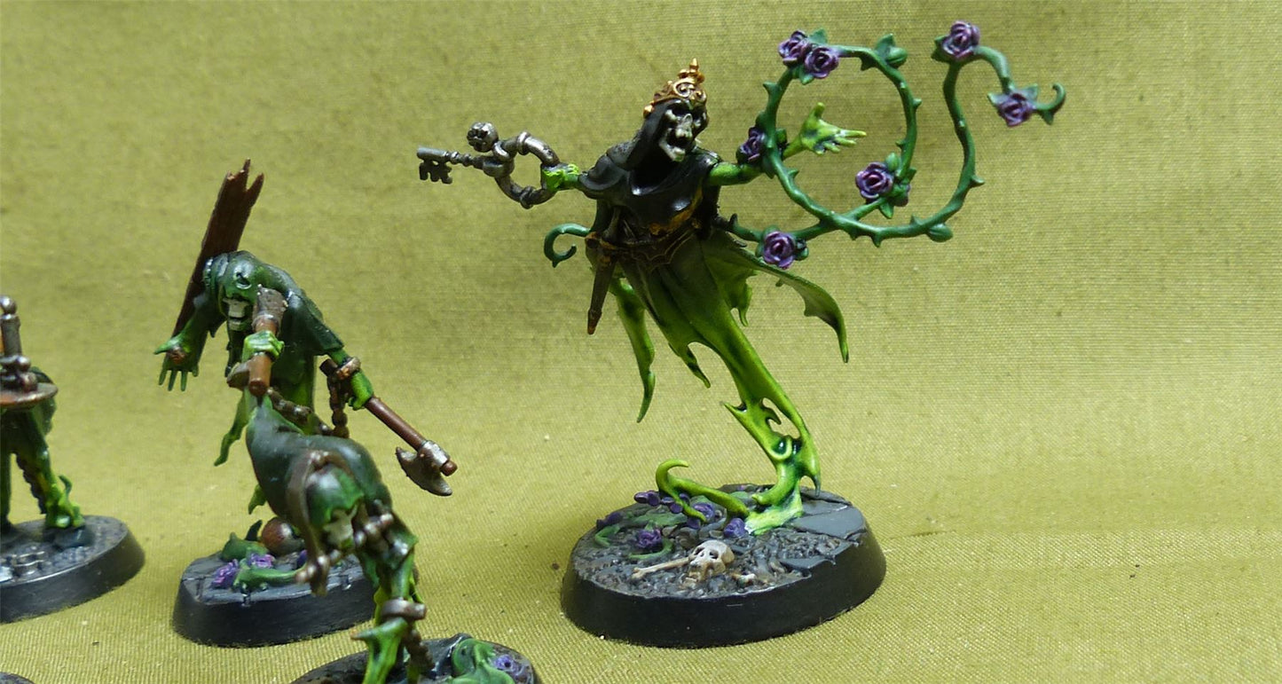 Thorns of the Briar Queen painted - Nighthaunt - Warhammer AoS Underworlds #5P