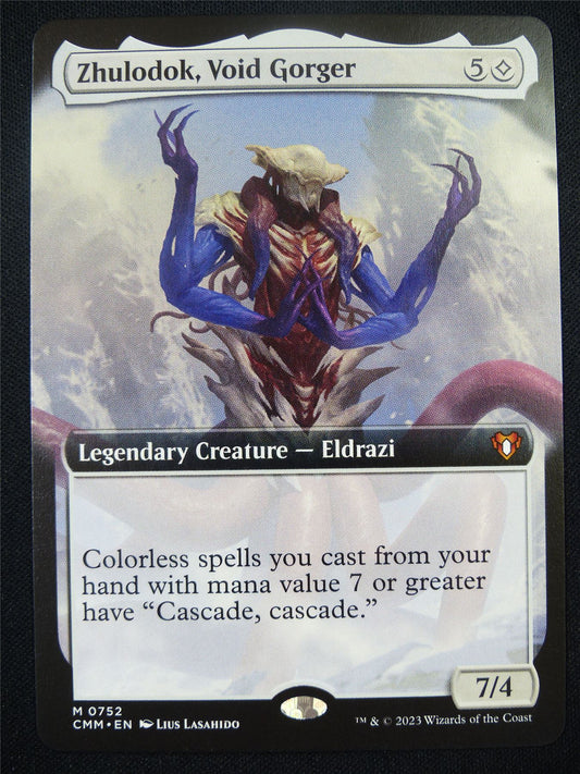 Zhulodok Void Gorger Extended Art - CMM - Mtg Card #168