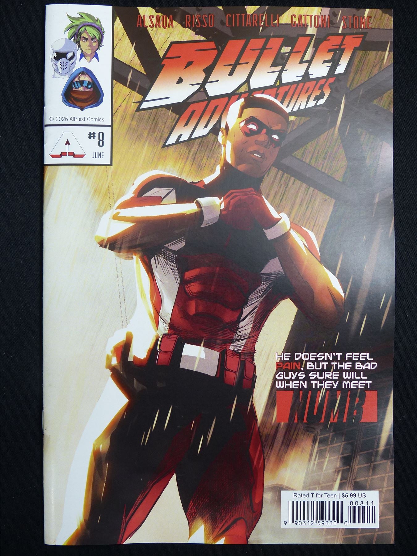 BULLET Adventures #8 Cvr A - Jun 2026 Altruist Comic #11T