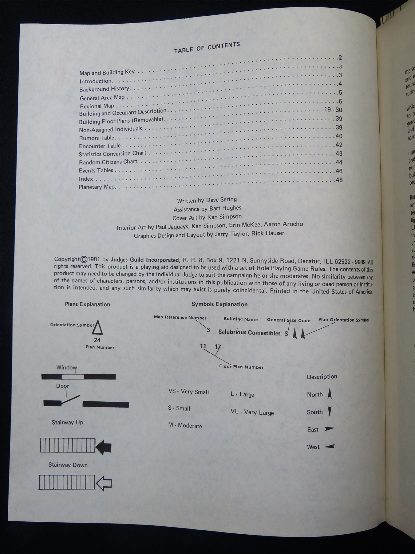 Traveller: Port o Call: Tarklin's Landing - Judge Guild Roleplaying Booklet #2SN