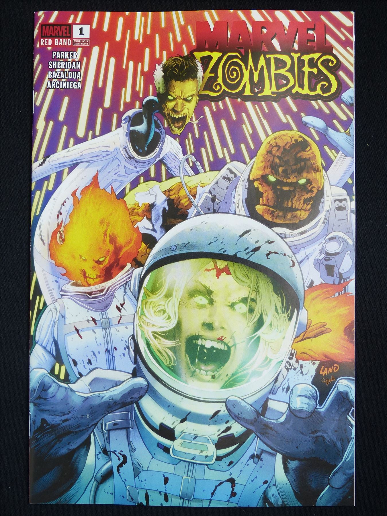 MARVEL Zombies #1 Red Band - Marvel Comic #4EV