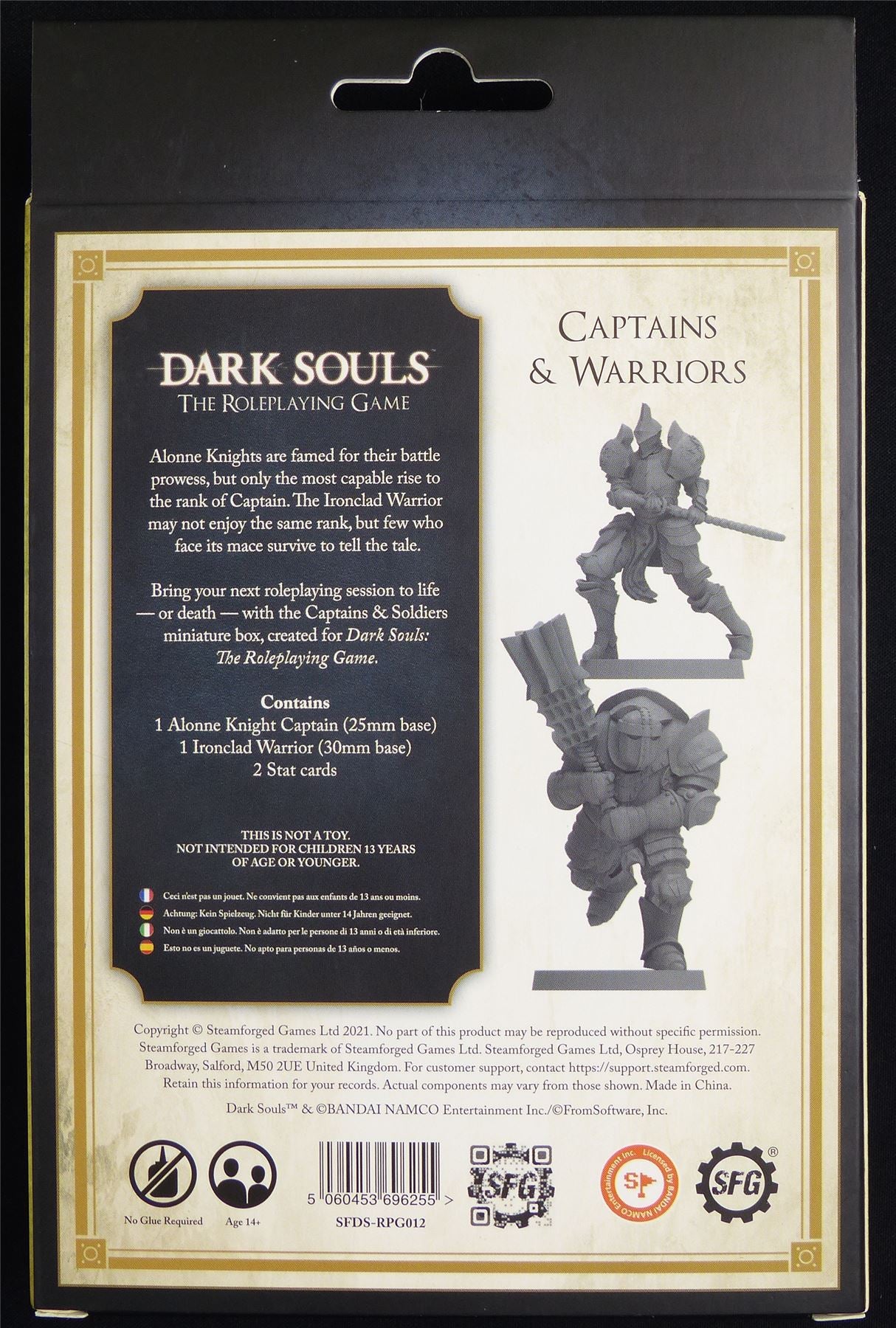 Captains & Warriors - Dark Souls Roleplaying Game Miniatures #3KT