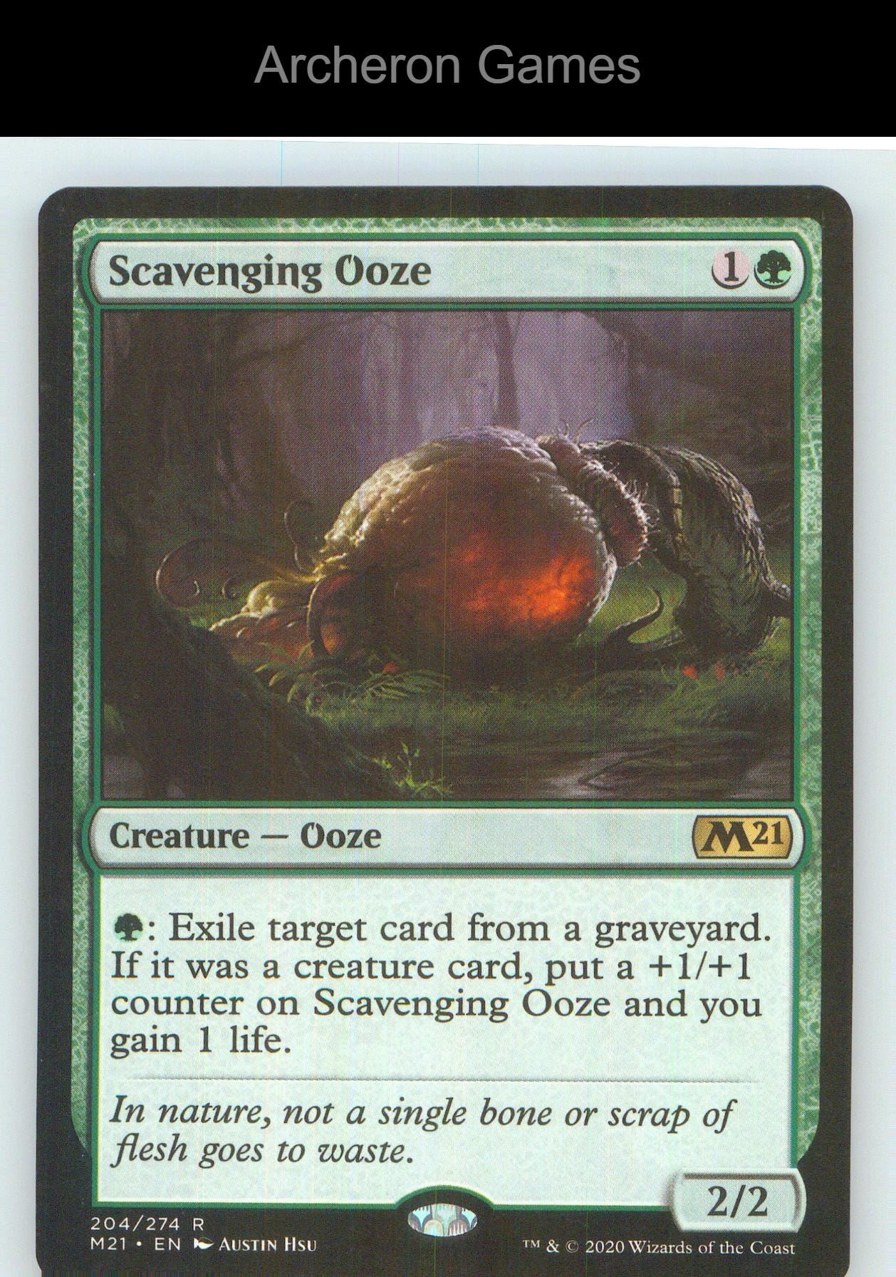 Scavenging Ooze M21 204 R MTG Card NM/EX+