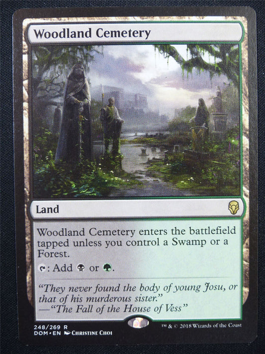 Woodland Cemtery - DOM - Mtg Card #1C7