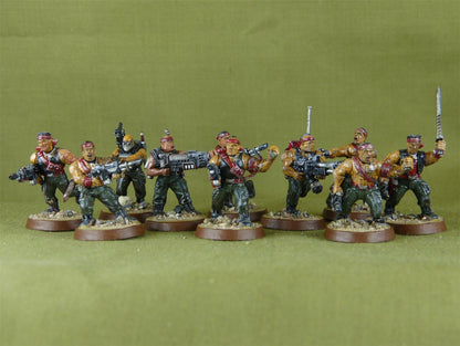 Catachan Jungle Fighters - Astra Militarum - Painted - Warhammer 40K #H6