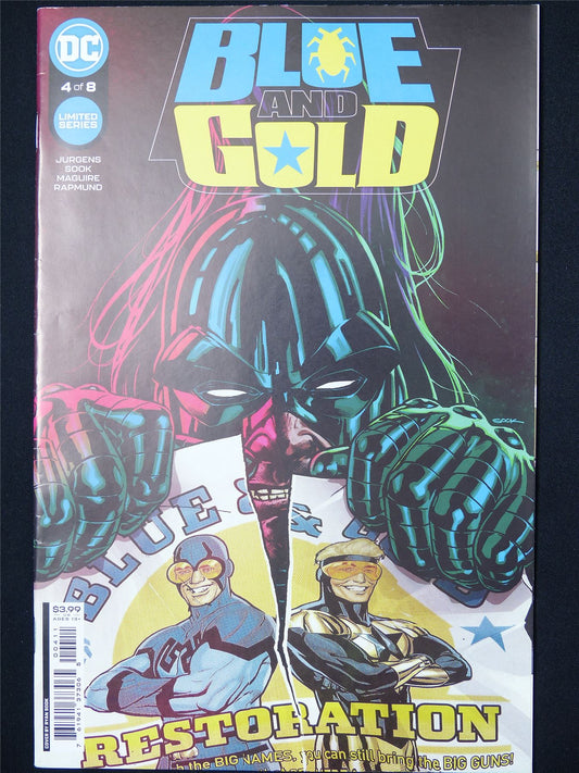 BLUE and Gold #4 - B&B DC Comic #7ZK