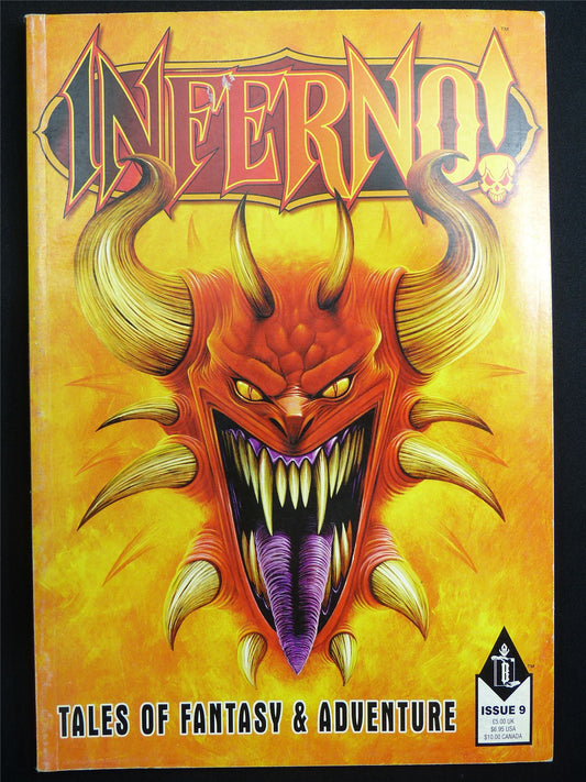 Inferno! Tales of Fantasy and Adventure #9 - Vintage Games Workshop Black Library Publications