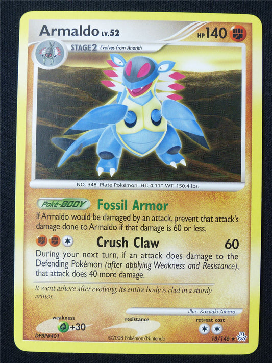 Armaldo 18/146 - Pokemon Card #1G9