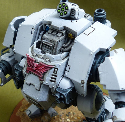 Primaris Redemptor Dreadnought painted - White Scars - Warhammer 40K #4PD