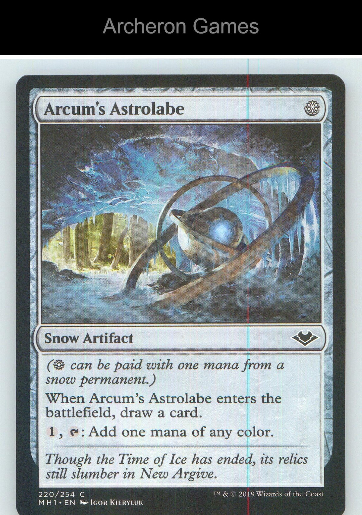 Arcum's Astrolabe MH1 220 C MTG Card NM/EX+