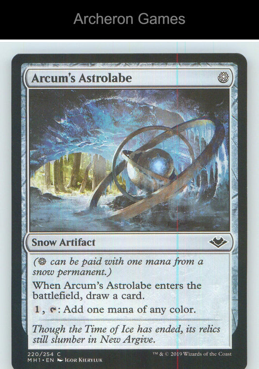 Arcum's Astrolabe MH1 220 C MTG Card NM/EX+