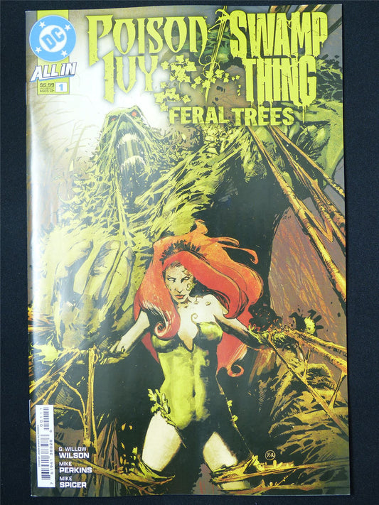 POISON Ivy / Swamp Thing: Feral Trees #1 - B&B Dec 2024 DC Comic #3KE