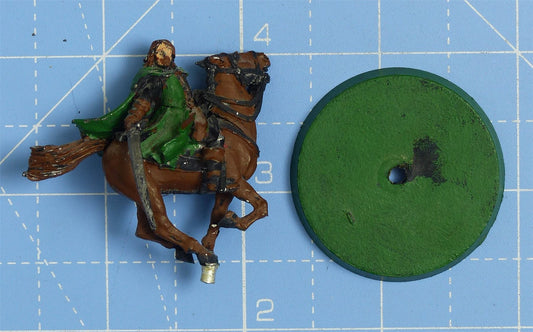Classic Metal Aragorn on Horse OOP - Lord of the Rings Warhammer #342