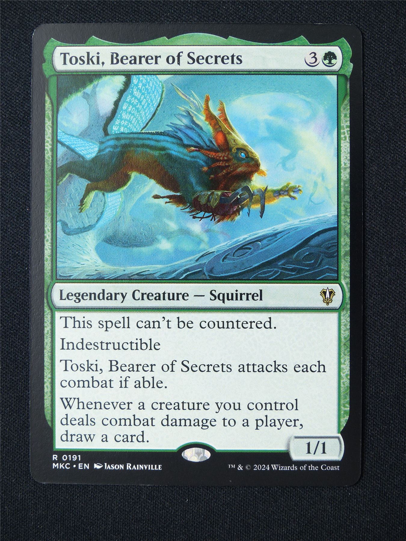 Toski Bearer of Secrets - MKC - Mtg Card #8QL