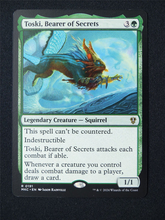 Toski Bearer of Secrets - MKC - Mtg Card #8QL