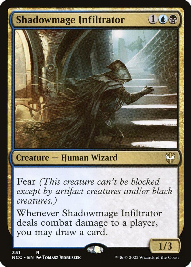 Mtg: NCC : Shadowmage Infiltrator -  - NM