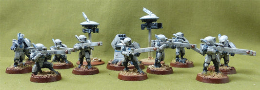 Fire Warriors Strike Team painted - Tau Empire - Warhammer 40K #2XP