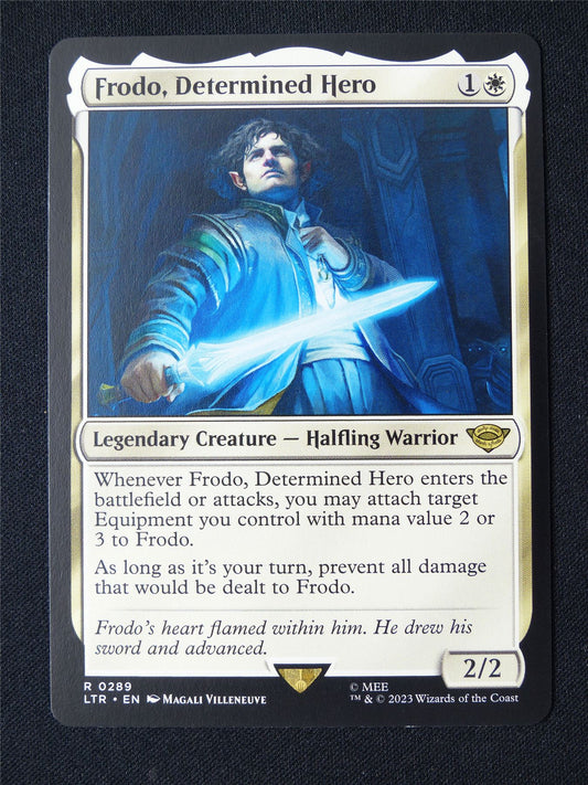 Frodo Determined Hero - LTR - Mtg Card #318