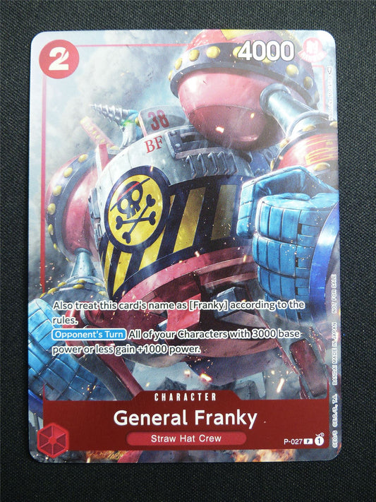 General Franky P-027 Promo Foil - One Piece Card #3KN