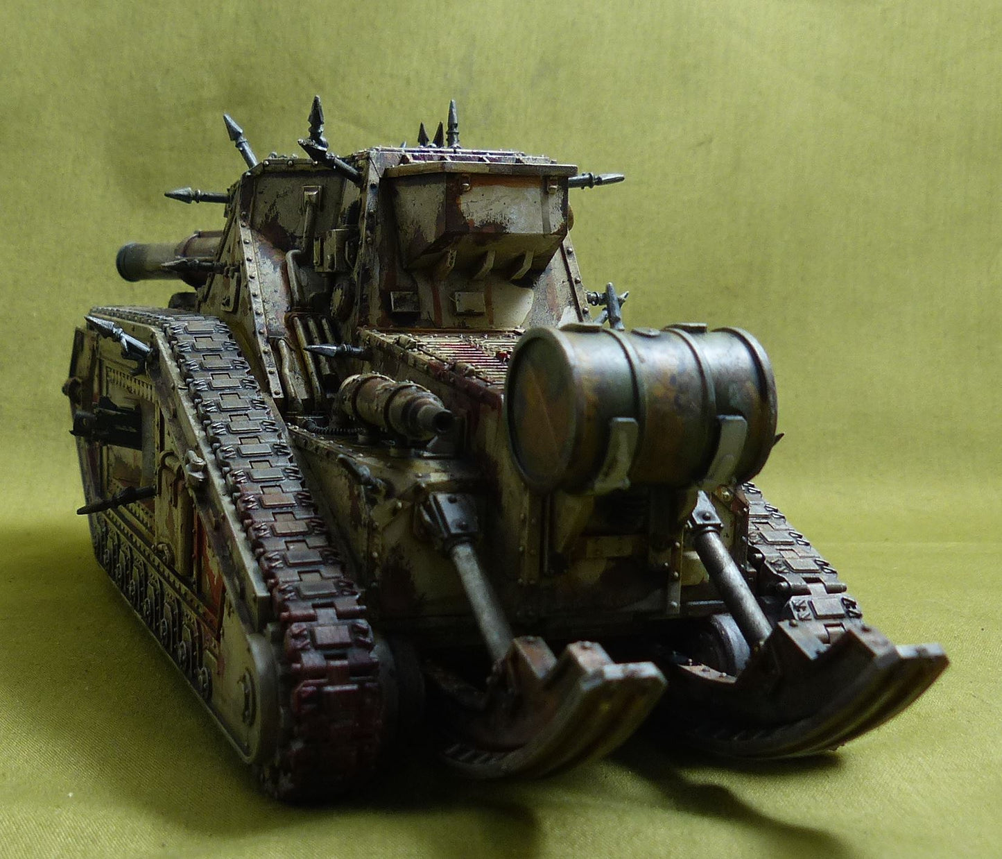 Malcador Heavy Tank painted - Solar Auxilia - Warhammer Horus Heresy #4X0