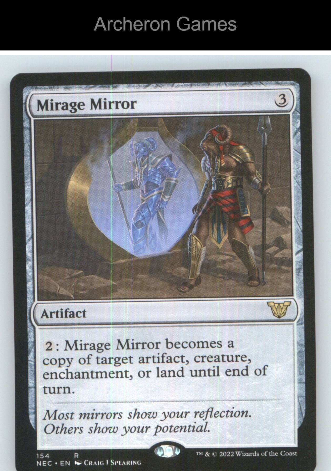 Mirage Mirror NEC 154 R MTG Card NM/EX+
