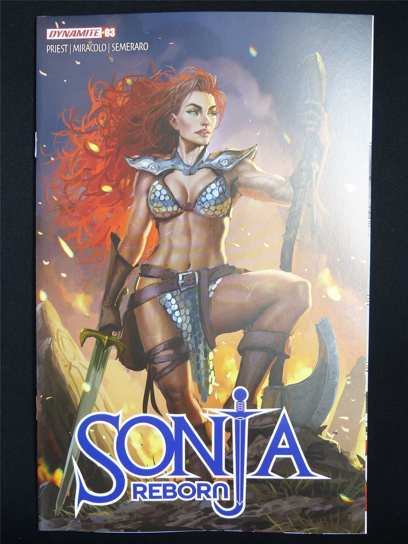 SONJA Reborn #3 - Oct 2025 Dynamite Comic #5RA