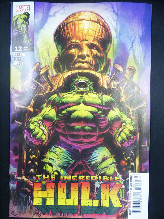 The Incredible HULK #12 - Jul 2024 Marvel Comic #6DO