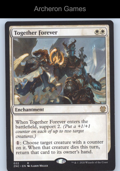 Together Forever 22 R MTG Card Commander: Zendikar Rising