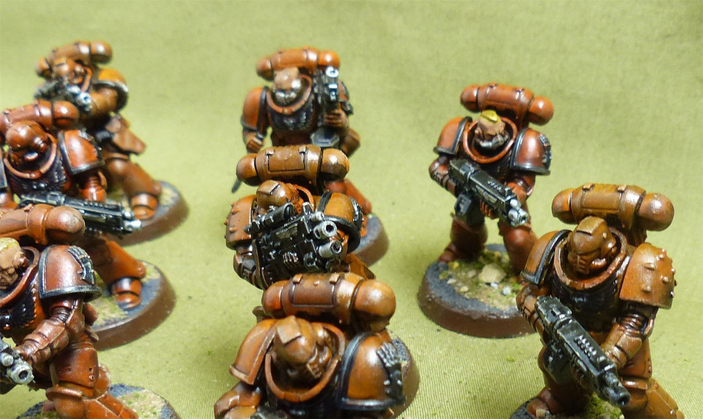 Intercessor Squad painted - Space Marines - Warhammer 40K #1QX