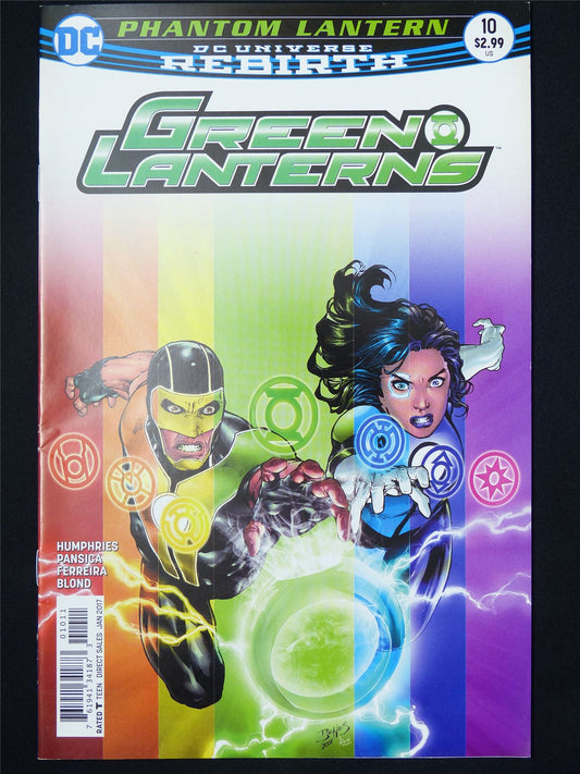 GREEN Lanterns #10 Rebirth - DC Comic #1E7