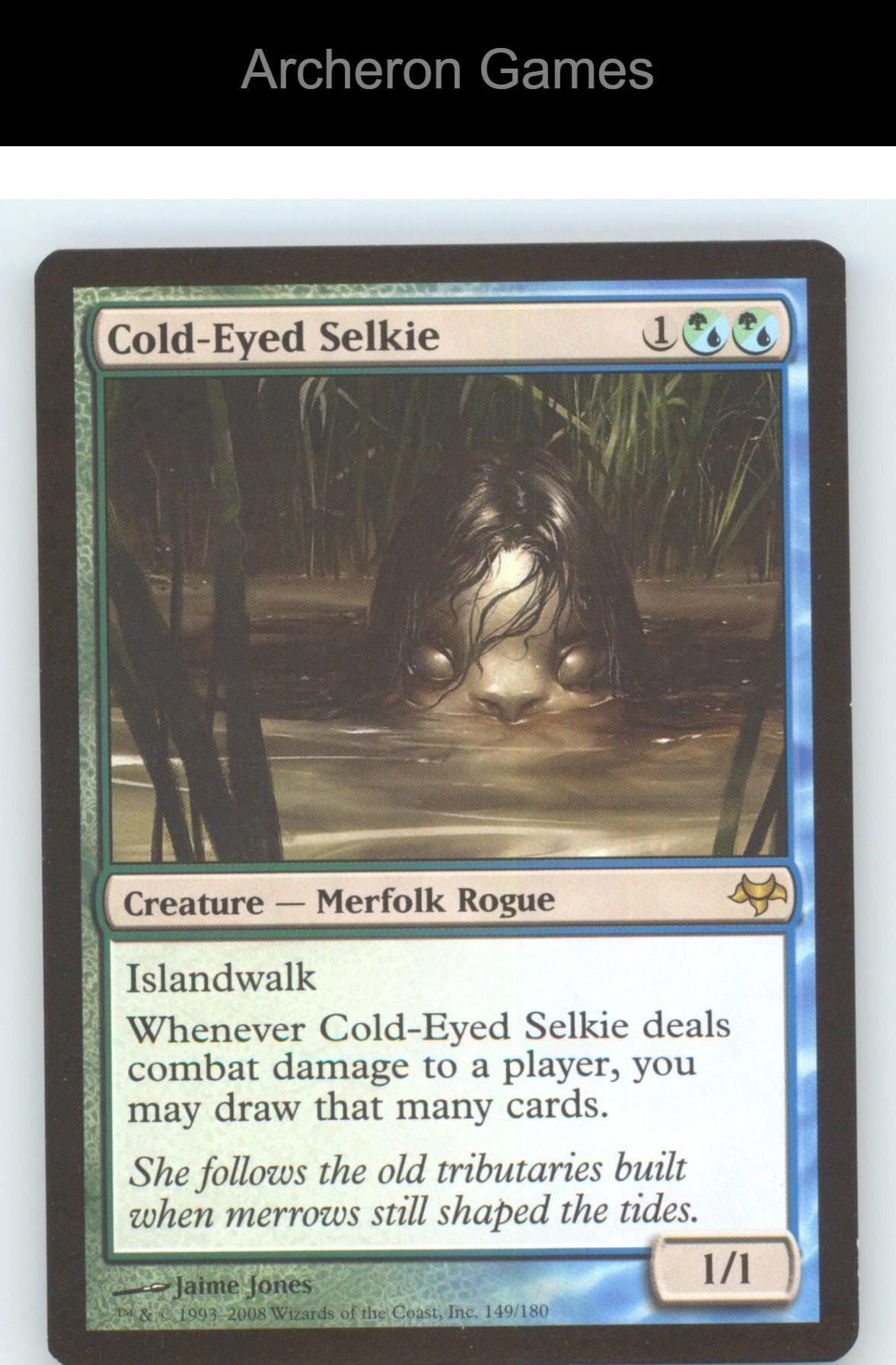 Cold-Eyed Selkie EVE 149 R MTG Card NM/EX+