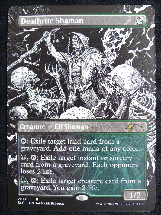 Deathrite Shaman Borderless - SLC - Mtg Card #4PA