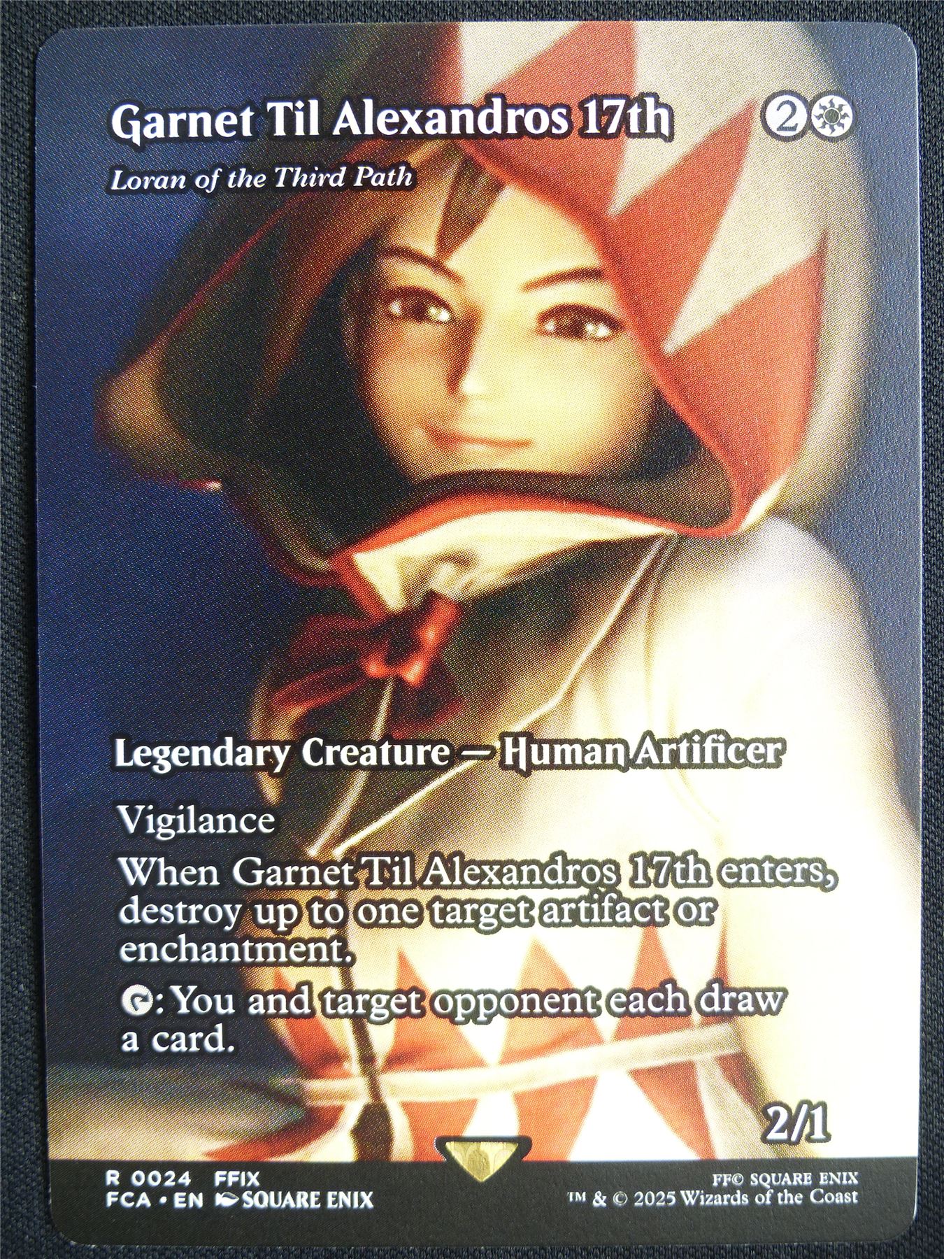 Garnet Til Alexandros 17th / Loran of the Third Path Borderless - FCA - Mtg Card #5O9