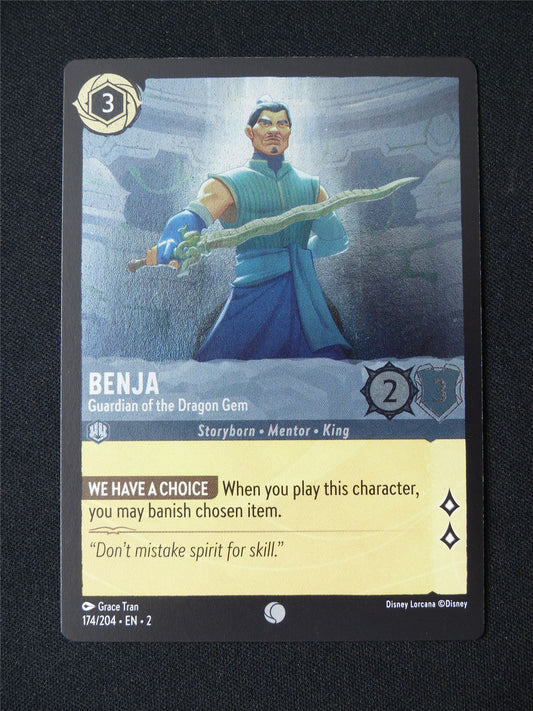 Benja 174/204 Foil - Lorcana Card #3DD