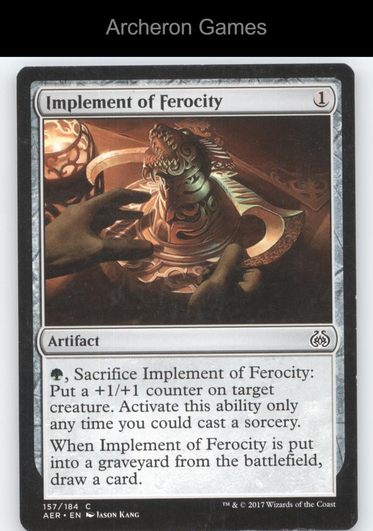 Implement of Ferocity 157 C MTG Card Aether Revolt