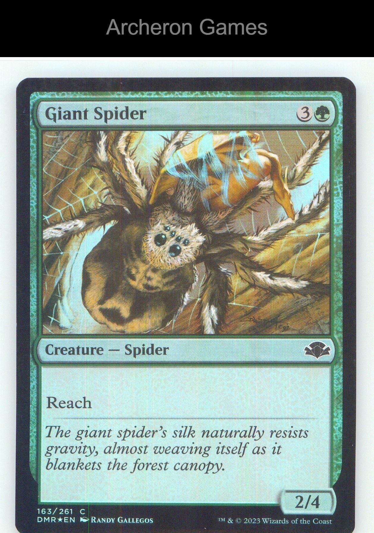 Giant Spider DMR 163 C MTG Card NM/EX+