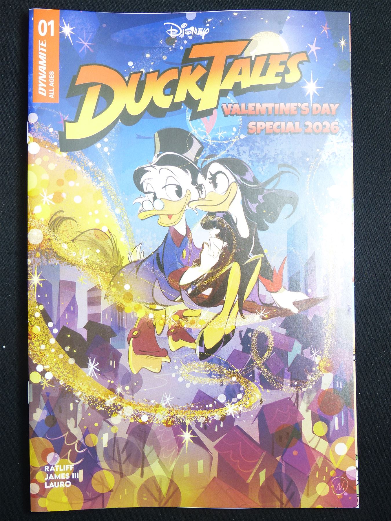 Disney DUCKTALES Valentine's Day Special 2026 #1 Cvr A - Feb 2026 Dynamite Comic #26C