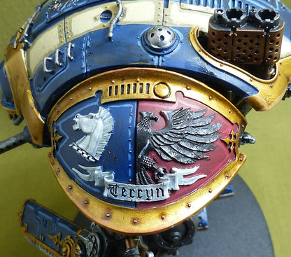 Imperial Knight with Forgeworld Shoulder Pads painted - Warhammer 40K #Z9