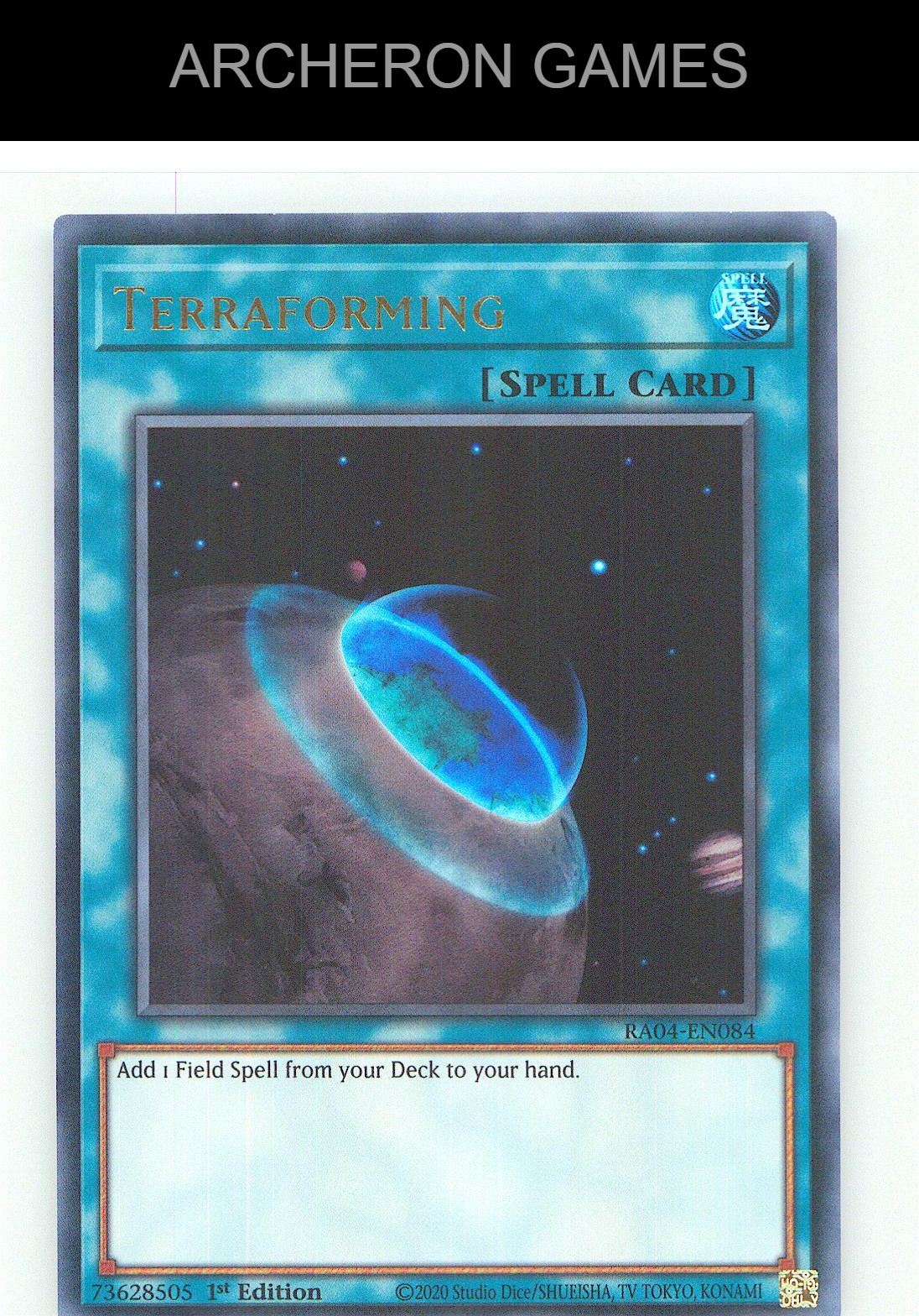 Terraforming Ultra Rare YUGIOH Card 1st Edition