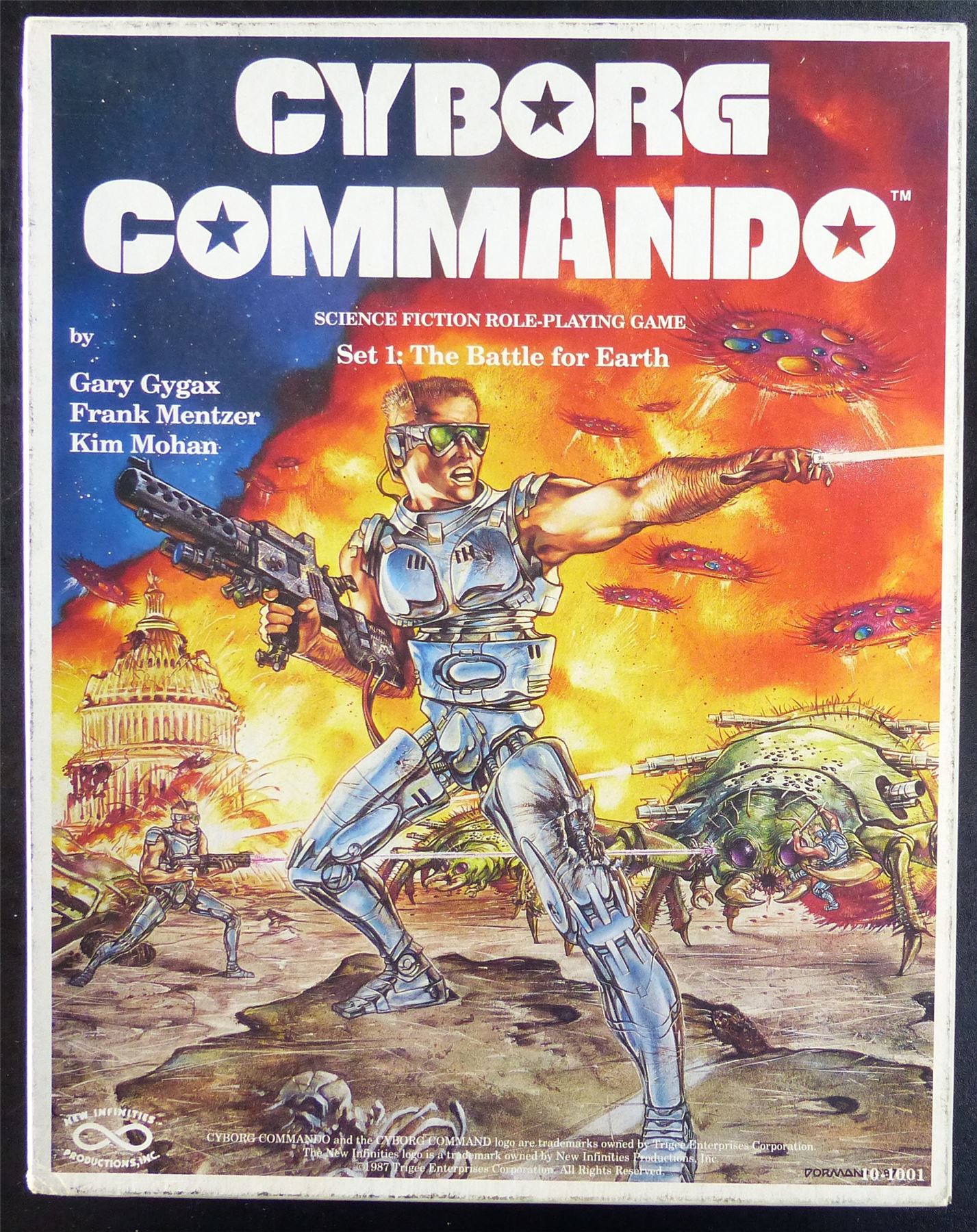 Cyborg Commando Sci-Fi Roleplaying Game OOP #1XZ