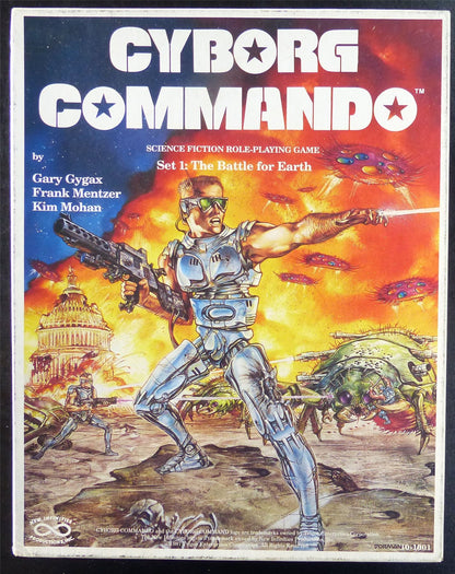 Cyborg Commando Sci-Fi Roleplaying Game OOP #1XZ