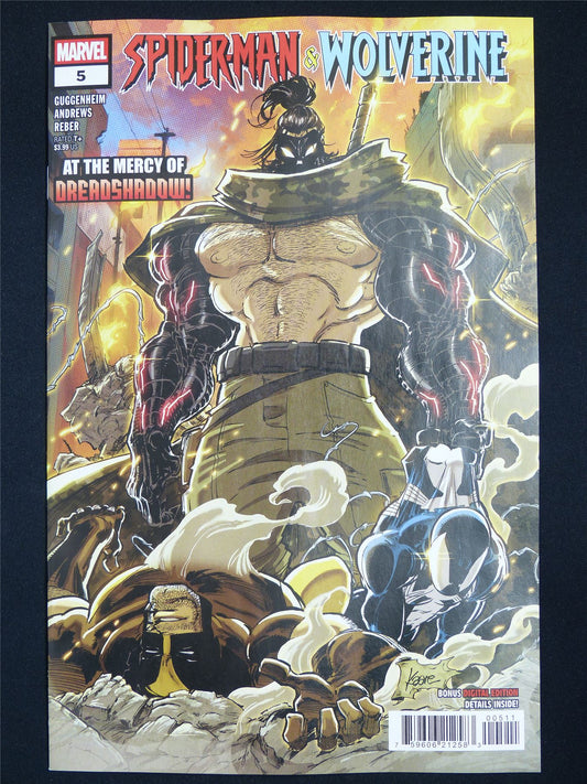 SPIDER-MAN & Wolverine #5 - Nov 2025 Marvel Comic #4FP