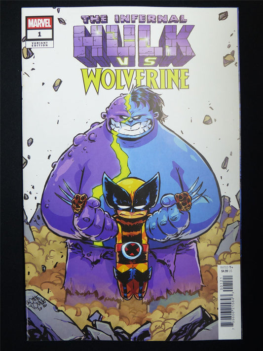The Infernal HULK vs Wolverine #1 Cvr B - Nov 2026 Marvel Comic #4BH