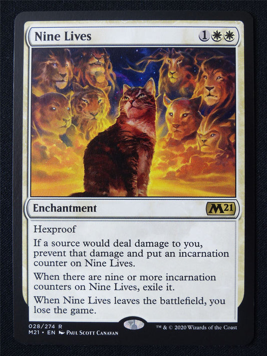 Nine Lives - M21 - Mtg Card #G5