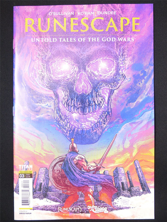 RUNESCAPE: Untold Tales of the God Wars #3 - Jun 2025 Titan Comic #YD