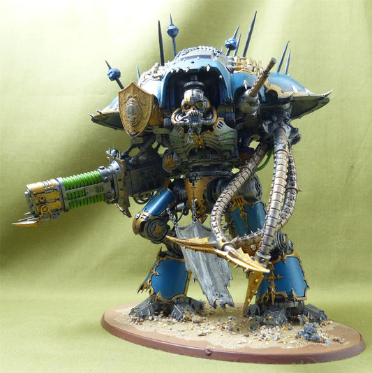 Knight Abominant painted - Chaos Knights - Warhammer 40K #7UQ