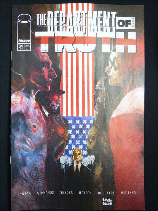 The Department of TRUTH #34 - Nov 2025 Image Comic #6OG
